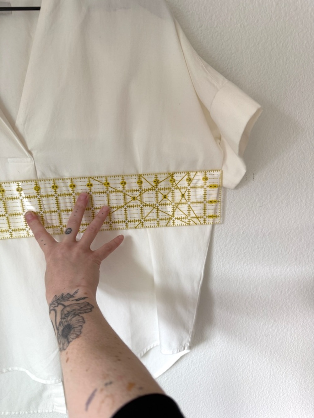 Madewell Courier Button-Back Blouse in pure white - small - like new - Picture 8 of 10